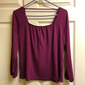 Beautiful burgundy shirt!